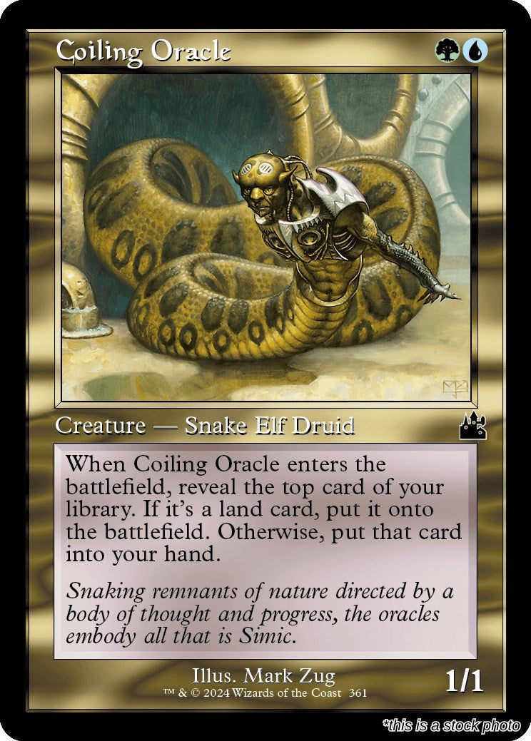 Coiling Oracle (Retro Frame)