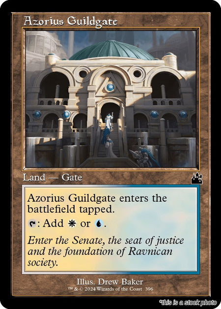 Azorius Guildgate (Retro Frame)