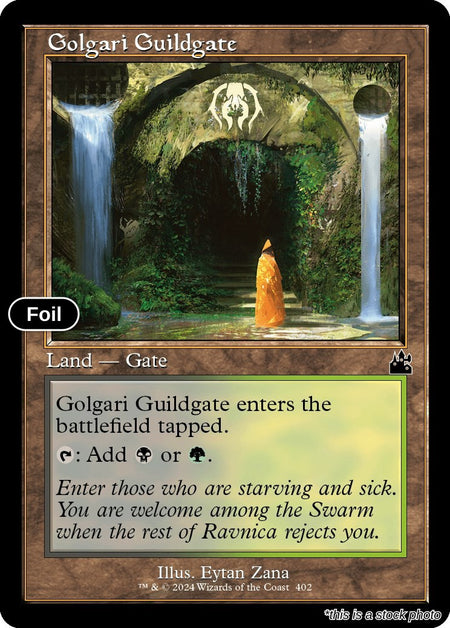 Golgari Guildgate (Retro Frame)