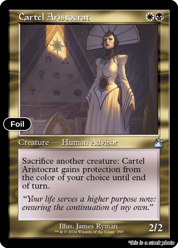 Cartel Aristocrat (Retro Frame)