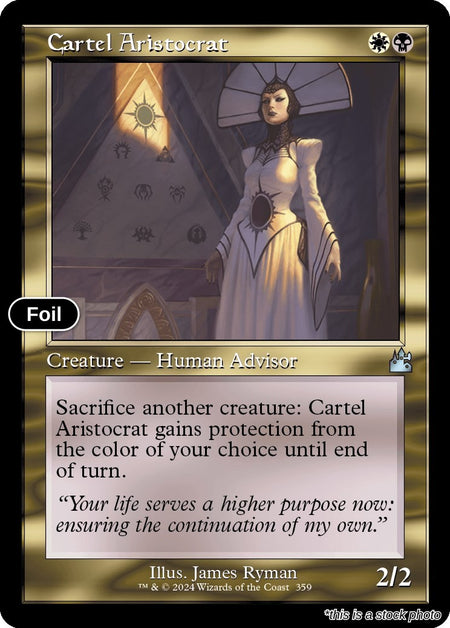 Cartel Aristocrat (Retro Frame)