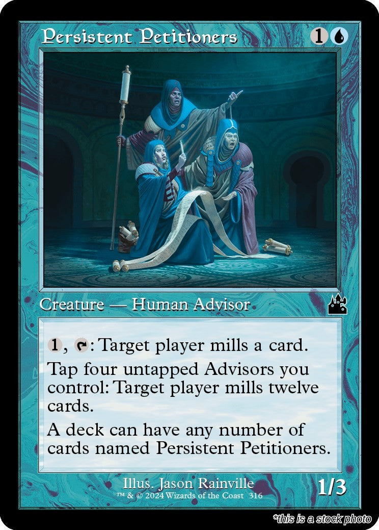 Persistent Petitioners (Retro Frame)