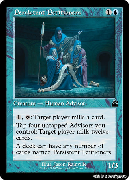 Persistent Petitioners (Retro Frame)