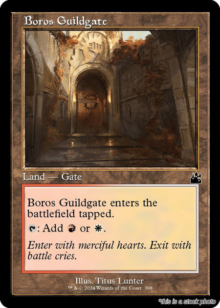 Boros Guildgate (Retro Frame)