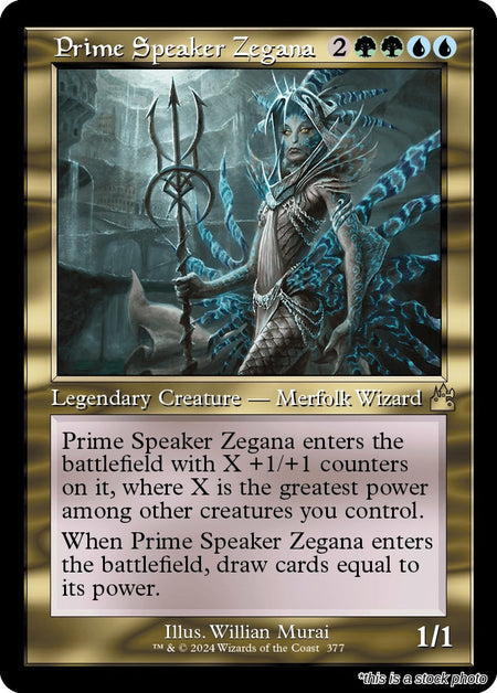 Prime Speaker Zegana (Retro Frame)