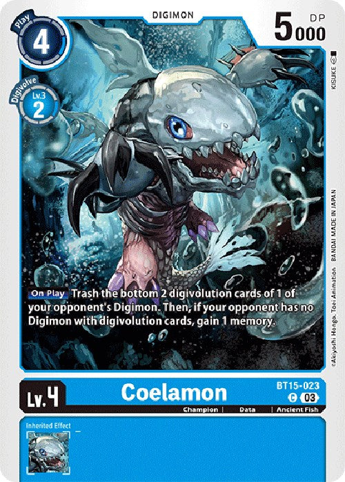 Coelamon [BT15-023] [Exceed Apocalypse]