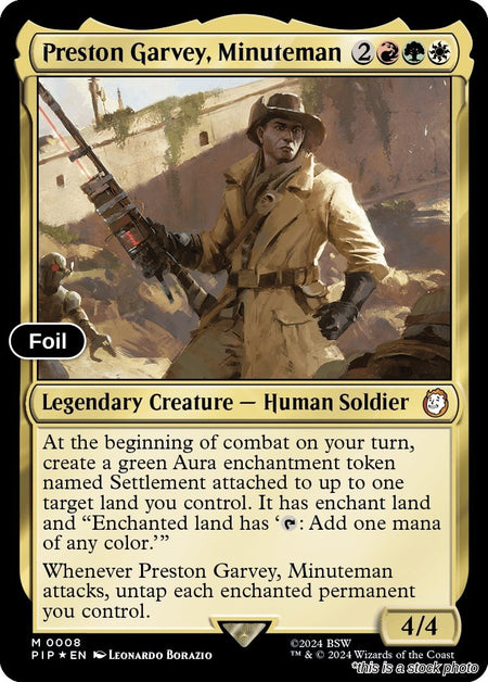 Preston Garvey, Minuteman