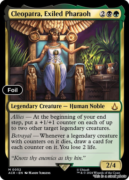 Cleopatra, Exiled Pharaoh