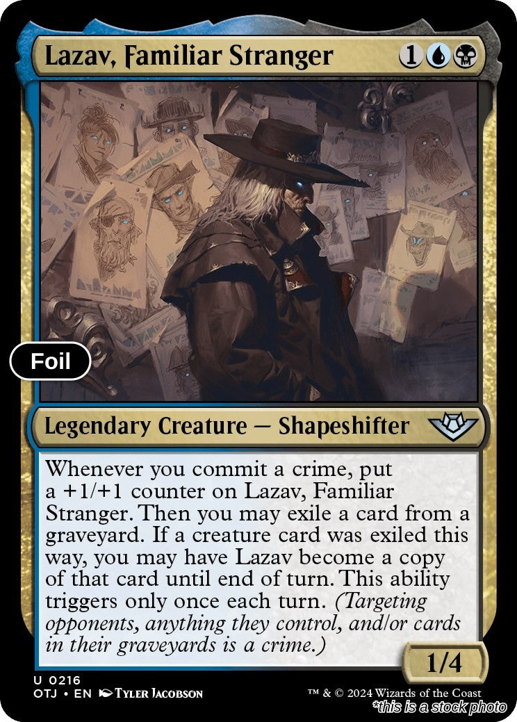 Lazav, Familiar Stranger
