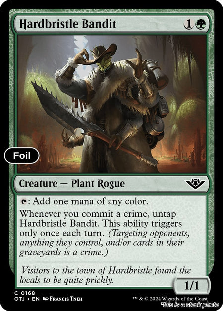 Hardbristle Bandit