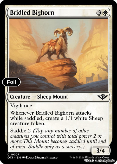 Bridled Bighorn