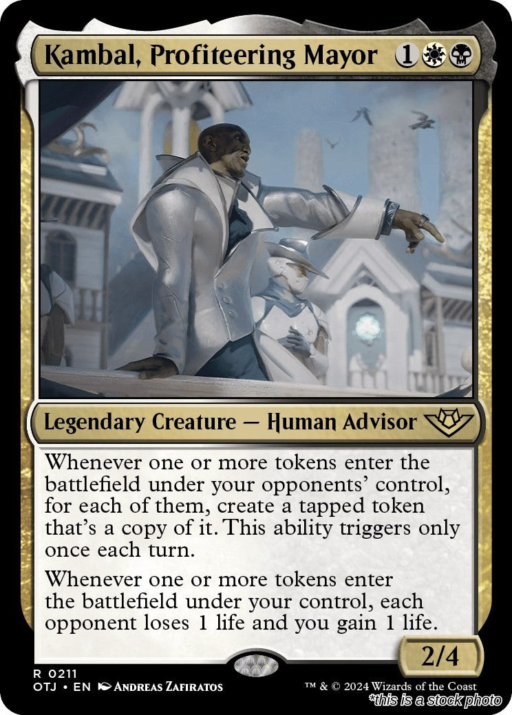 Kambal, Profiteering Mayor
