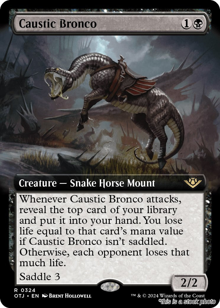 Caustic Bronco (Extended Art)