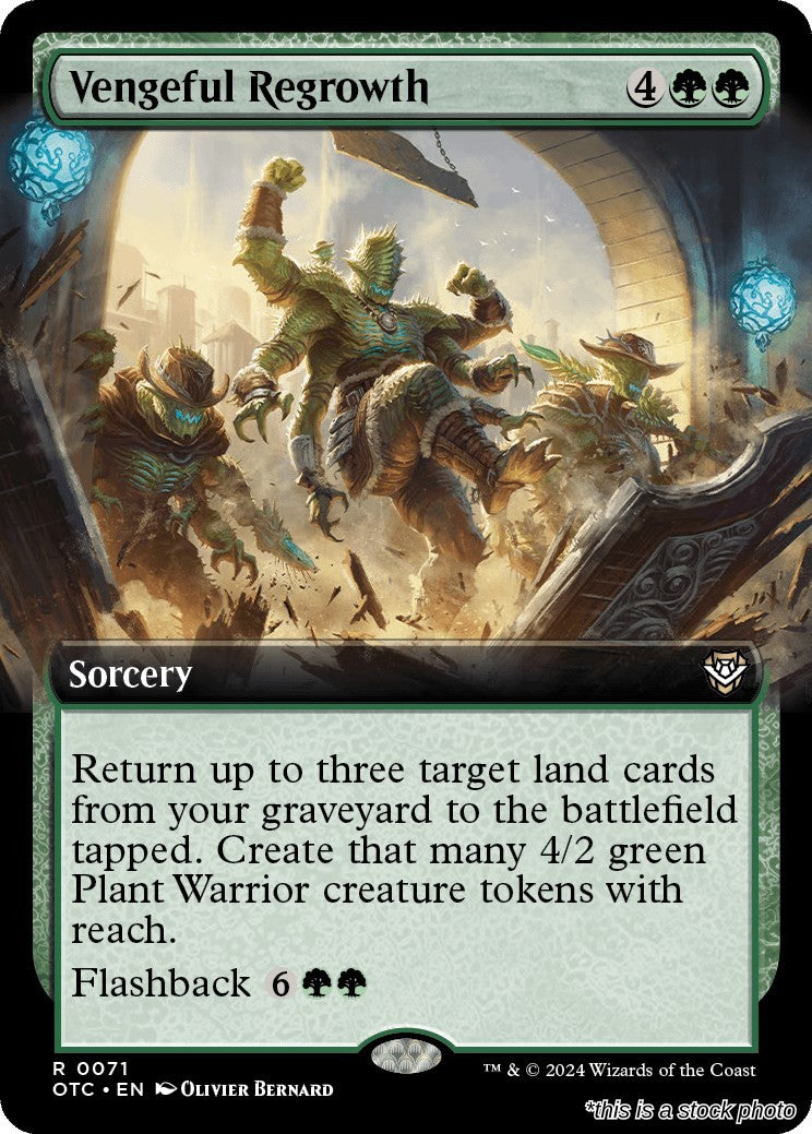 Vengeful Regrowth (Extended Art)