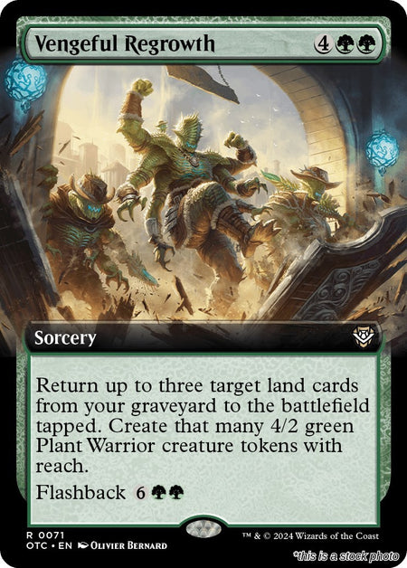 Vengeful Regrowth (Extended Art)