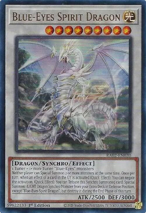 Blue-Eyes Spirit Dragon (UR) [RA02-EN030] Ultra Rare