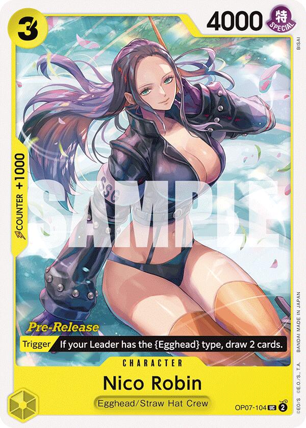 Nico Robin [500 Years in the Future Pre-Release Cards]