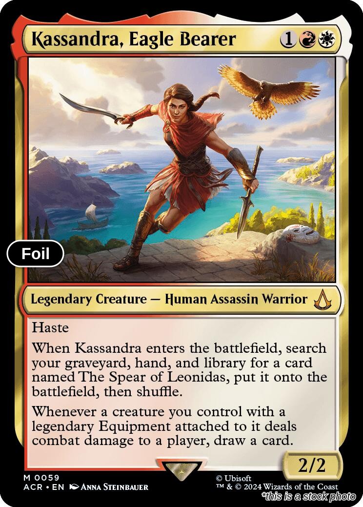 Kassandra, Eagle Bearer