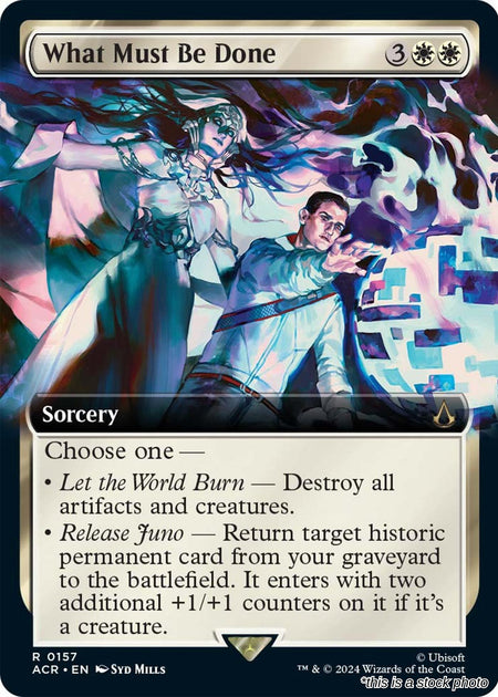What Must Be Done (Extended Art)