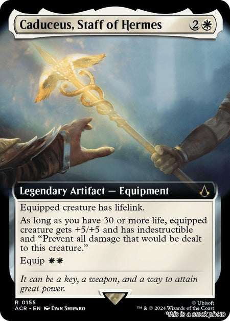 Caduceus, Staff of Hermes (Extended Art)