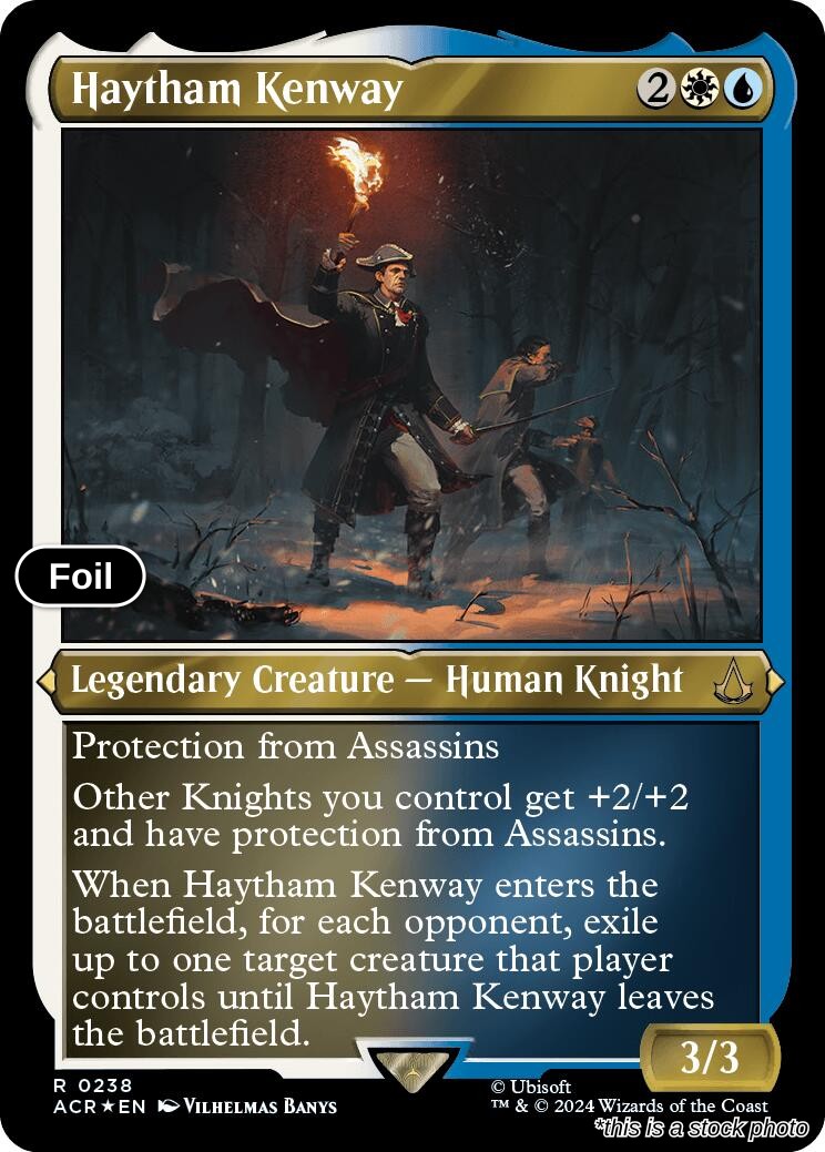 Haytham Kenway (Foil Etched)