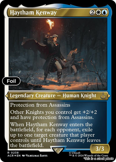Haytham Kenway (Foil Etched)