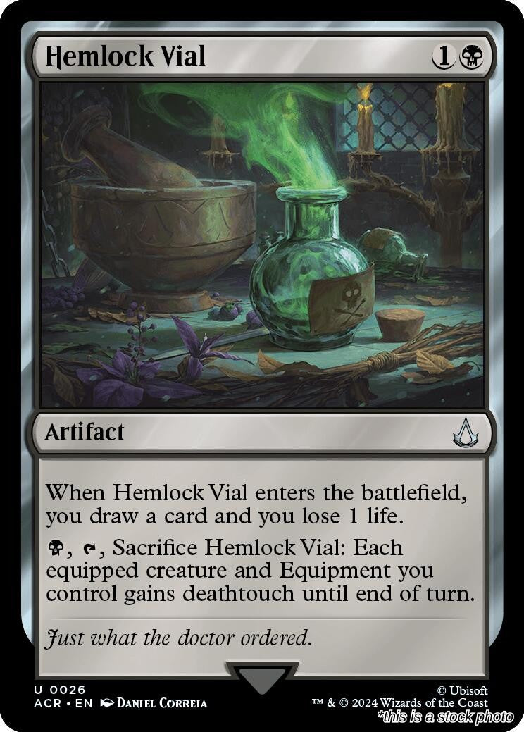 Hemlock Vial