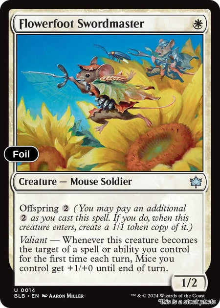 Flowerfoot Swordmaster