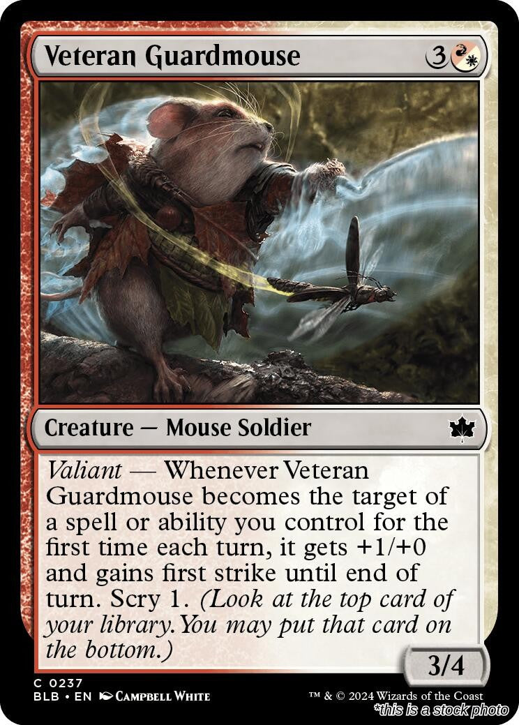 Veteran Guardmouse