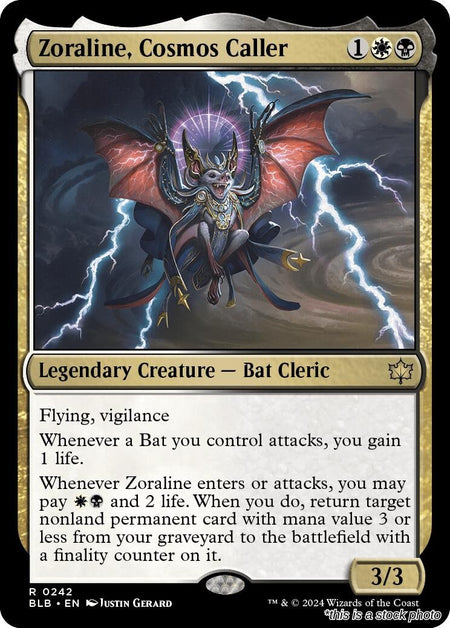 Zoraline, Cosmos Caller