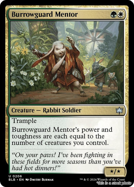 Burrowguard Mentor