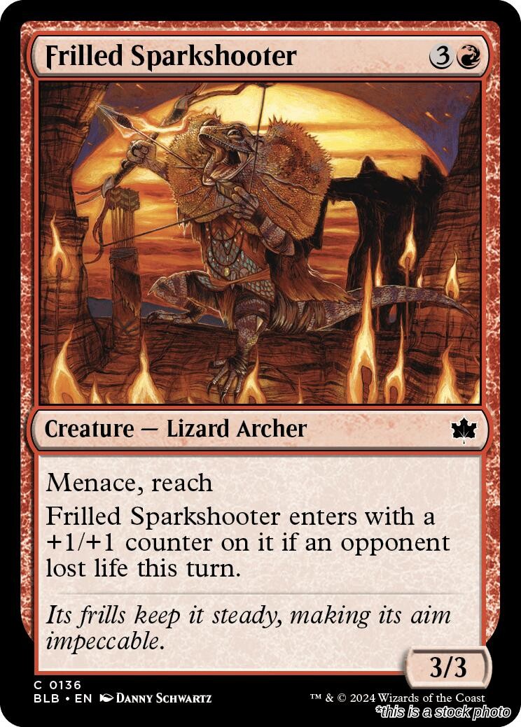 Frilled Sparkshooter