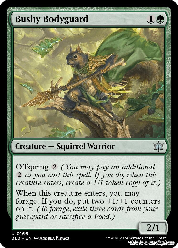Bushy Bodyguard
