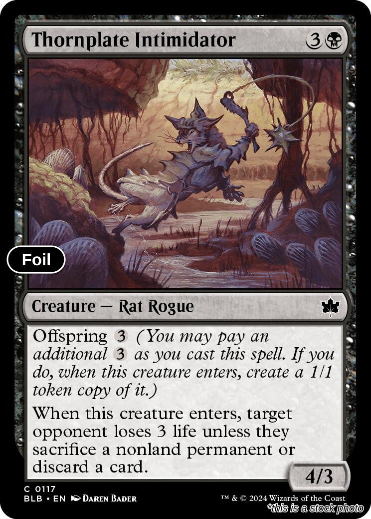 Thornplate Intimidator