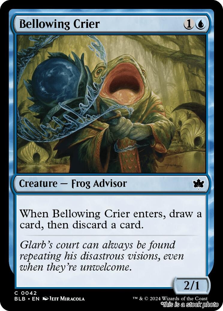 Bellowing Crier