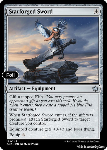 Starforged Sword