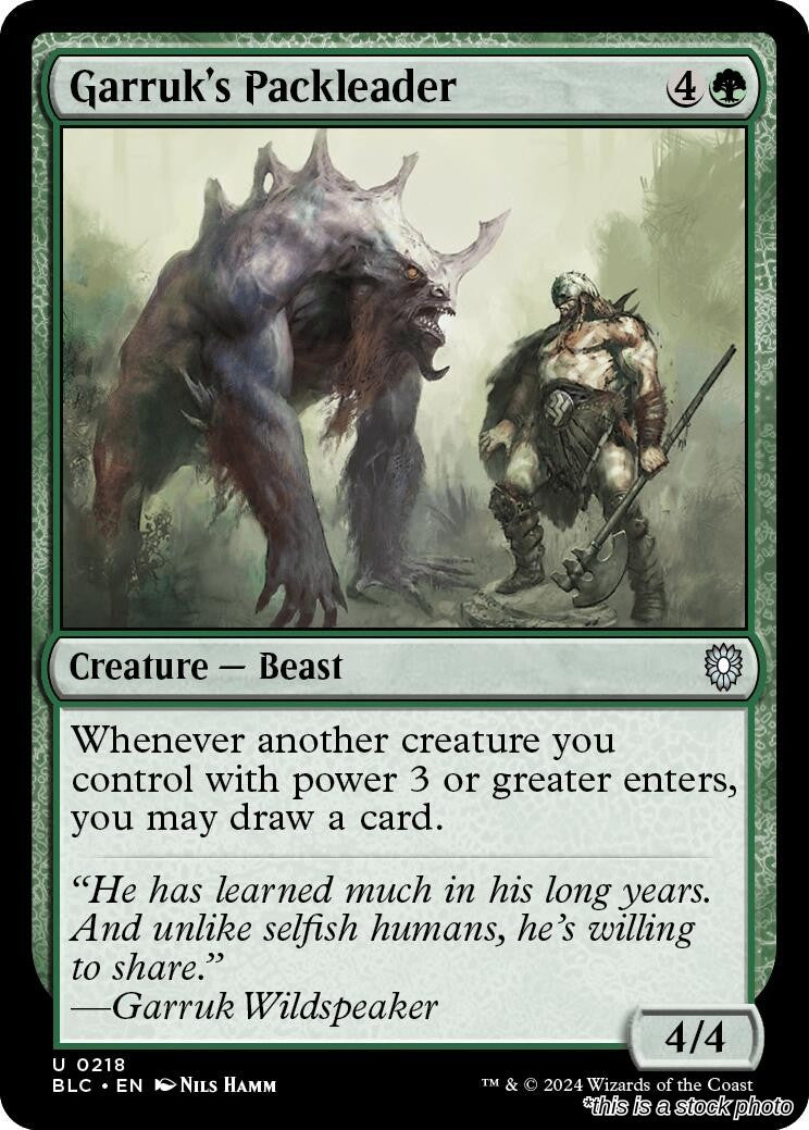 Garruk's Packleader