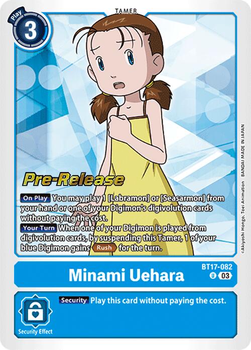 Minami Uehara [BT17-082] [Secret Crisis Pre-Release Cards]