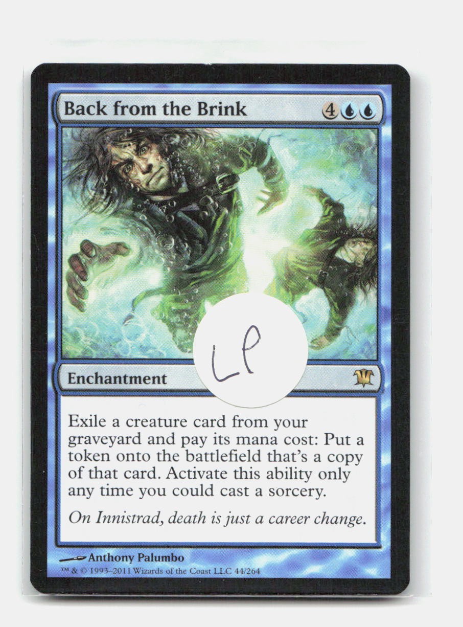 Back from the Brink