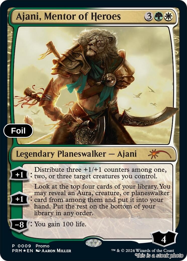 Ajani, Mentor of Heroes (Deluxe Commander Kit)