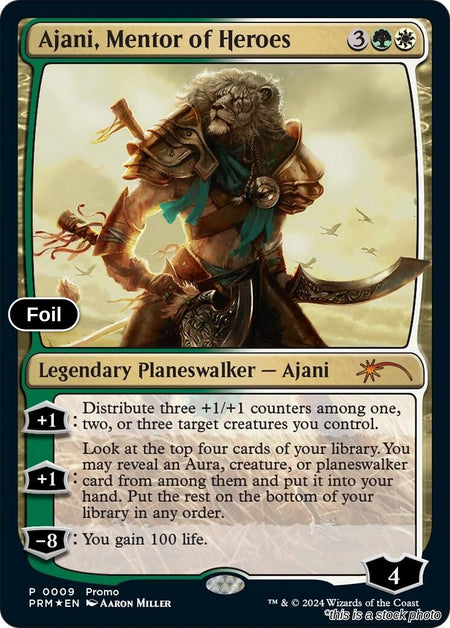 Ajani, Mentor of Heroes (Deluxe Commander Kit)