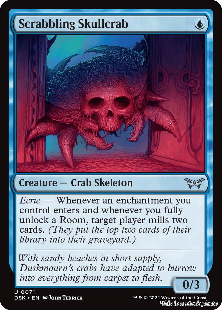 Scrabbling Skullcrab