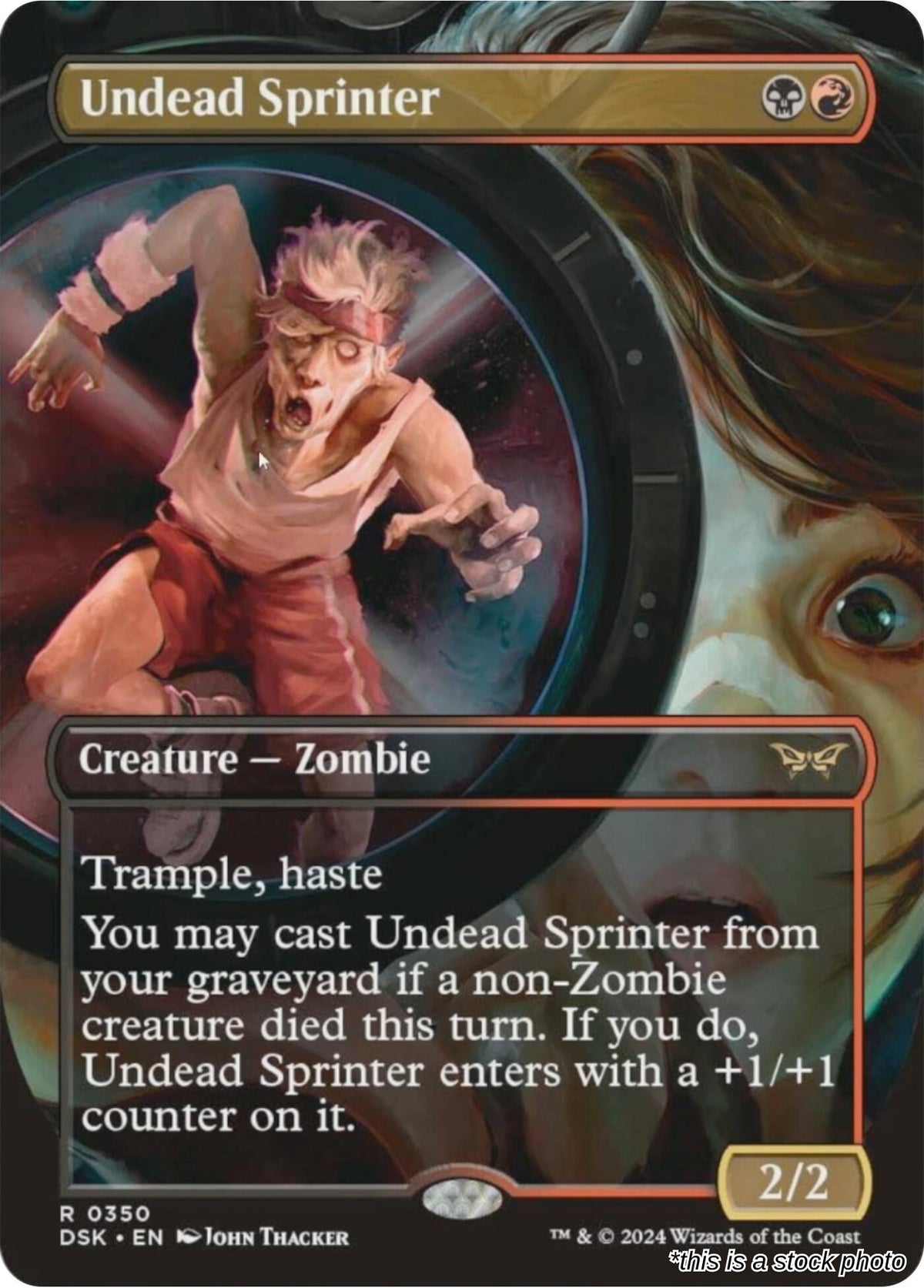 Undead Sprinter (Borderless)