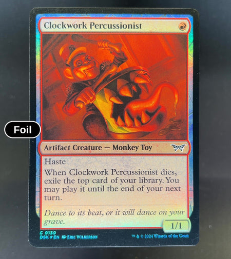 Clockwork Percussionist (0130)