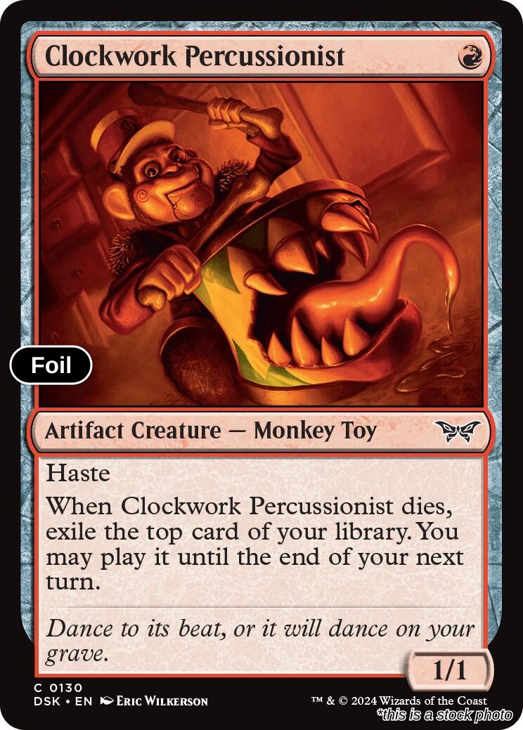 Clockwork Percussionist (0130)