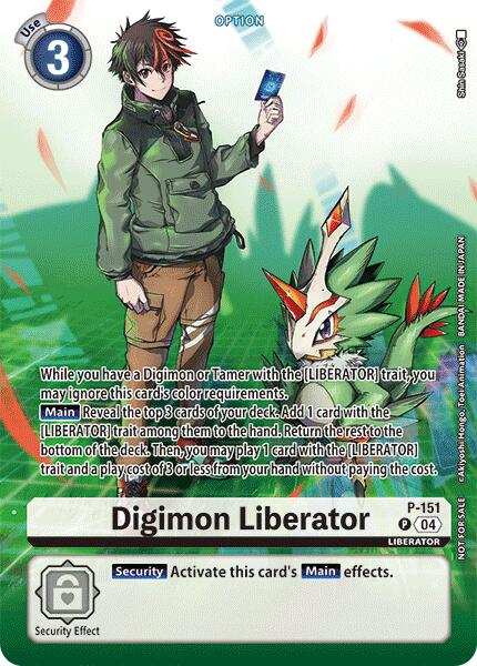 Digimon Liberator [P-151] - P-151 (Legend Pack 2024) [Promotional Cards]