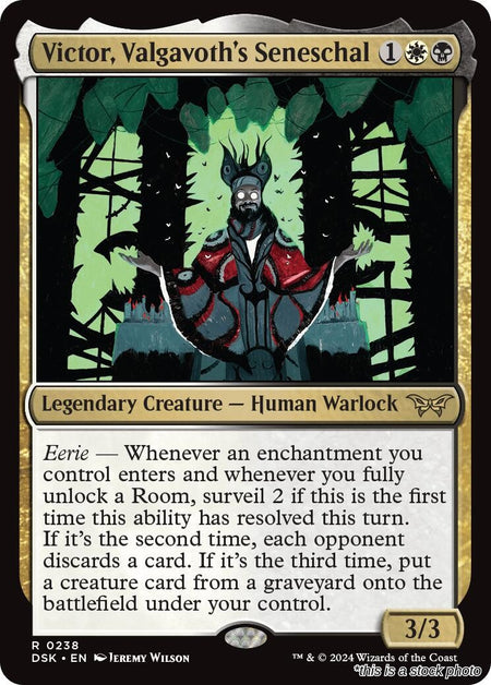 Victor, Valgavoth's Seneschal