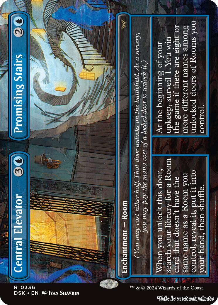 Central Elevator // Promising Stairs (Borderless)