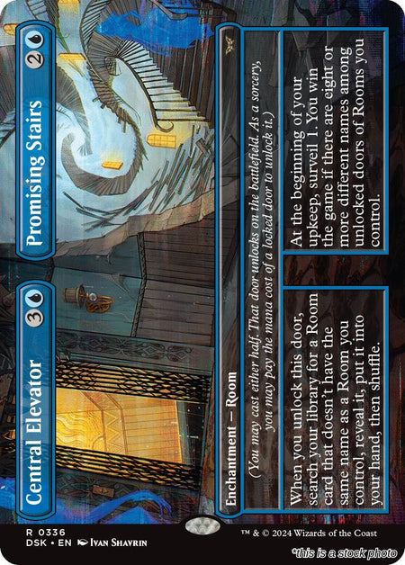 Central Elevator // Promising Stairs (Borderless)