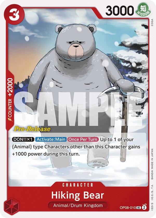 Hiking Bear [Two Legends Pre-Release Cards]